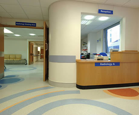 Hospital Carpet Flooring work by West Lancashire Flooring