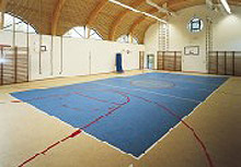 Hotel and Leisure Court Floor work by West Lancashire Flooring