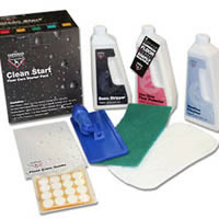 West Lancashire Flooring Karndean Floor Care Starter Kit 1 x 750 ml Cleaner, 1 x 750 ml Dressing, 1 x 750 ml Stripper, 1 x Applicator, 1 x White pad (for use with dressing), 1 x White pad (for use with stripper), 1 x pack felt pads, 1 x instruction leaflet £31.38 + v.a.t Karndean Floor Care Starter Kit sold by West Lancashire Flooring