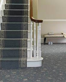 Residential Hall Carpet Flooring work by West Lancashire Flooring