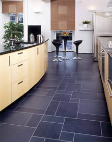 Residential Kitchen Flooring work by West Lancashire Flooring