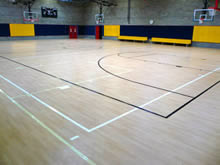 Sports Surface Flooring work by West Lancashire Flooring