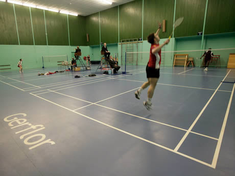 Example of Sports Surface done by West Lancashire Flooring Sports Surface work by West Lancashire Flooring